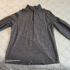 lululemon athletica Men's Charcoal Zip-Up Sweater